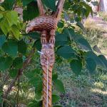 #215 Gusle with eagle (Njegos, The Mausoleum on Lovćen)