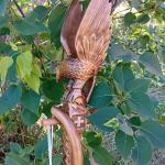 #215 Gusle with eagle (Njegos, The Mausoleum on Lovćen)