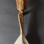 #190 Suvenir gusle sa orlom pogled na stranu (oko 30 cm) grb Srbije