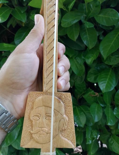 Petar II Petrović Njegoš (Gusle with eagle model #106)